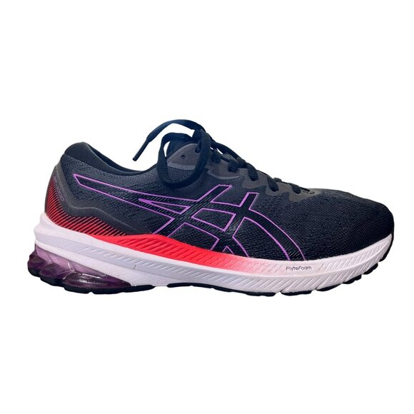 Asics Shoes - Asics GT 1000 Running Shoes Black Orchid Mesh FlyteFoam  Womens Size 8.5